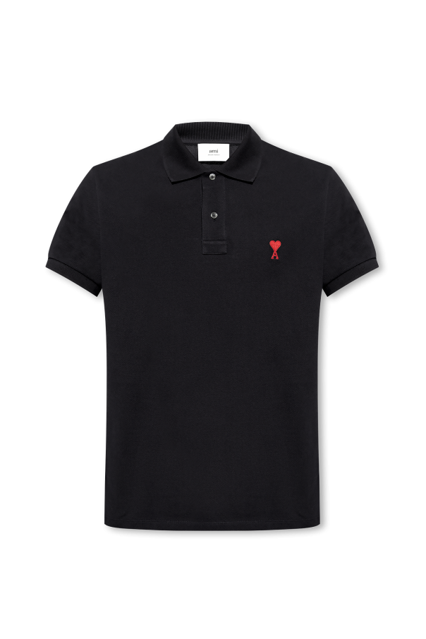 Polo shirt with logo od Рубашка black polo ralph lauren стильная актуальная тренд levis h&m