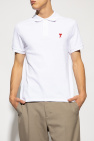 Ami Alexandre Mattiussi WHITE Polo shirt with logo