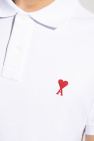 Ami Alexandre Mattiussi WHITE Polo shirt with logo