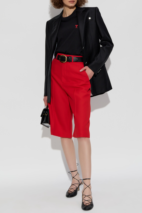 Ami Alexandre Mattiussi T-shirt with embroidered logo