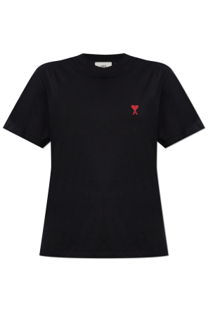 T-shirt z wyszytym logo