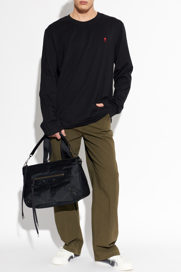 Ami Alexandre Mattiussi T-shirt with embroidered logo