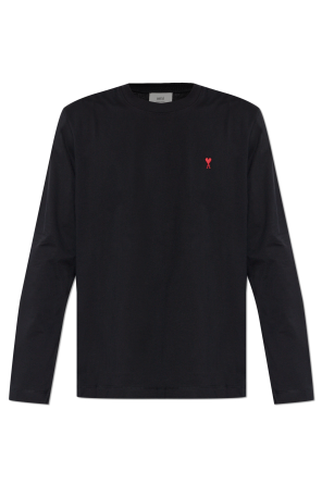 T-shirt com logótipo bordado