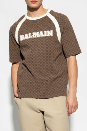 Balmain T-shirt with JACKET