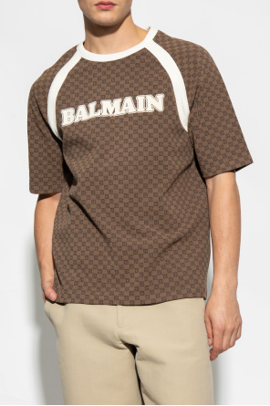 Balmain T-shirt z logo