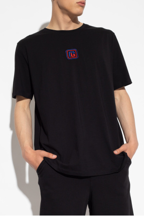 Balmain T-shirt z monogramem