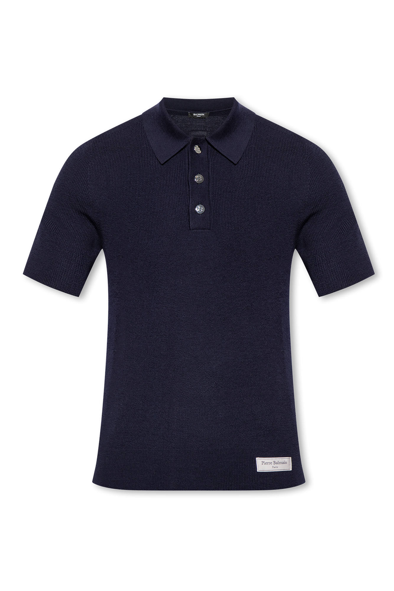 Balmain Wool polo shirt