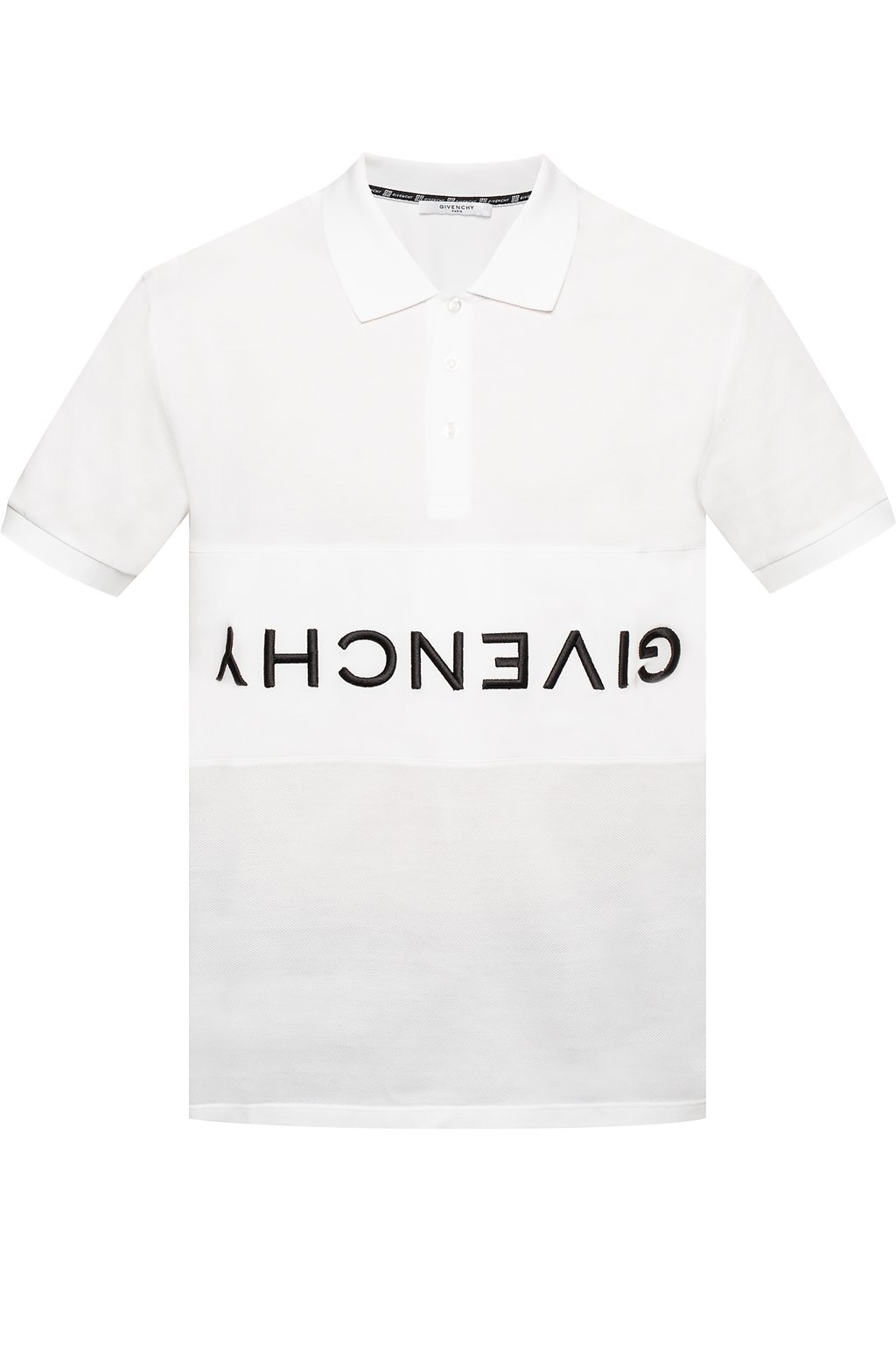 Givenchy Logo-embroidered polo shirt | Men's Clothing | Vitkac