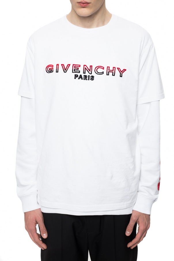 White T-shirt with logo Givenchy - Vitkac TW