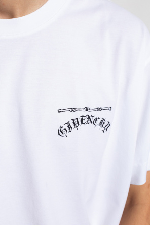givenchy fucsia Logo T-shirt
