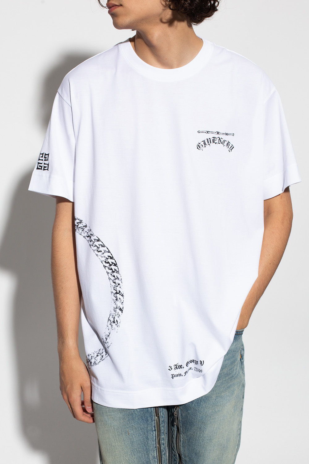 givenchy single-breasted Logo T-shirt