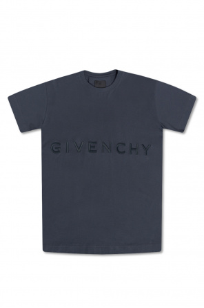 Givenchy Red Cotton T-shirt With Logo Print