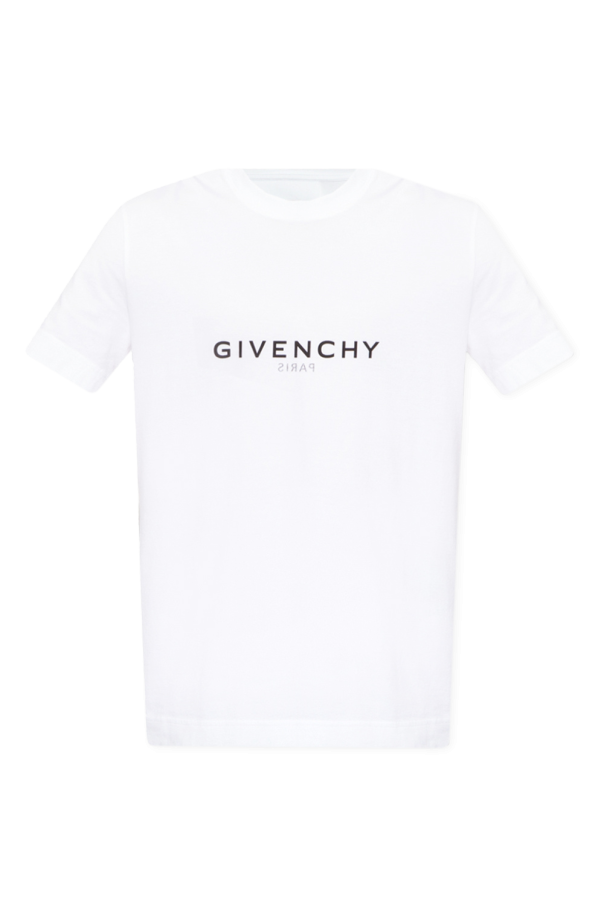 givenchy lace Logo T-shirt