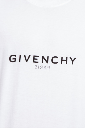 givenchy lace Logo T-shirt