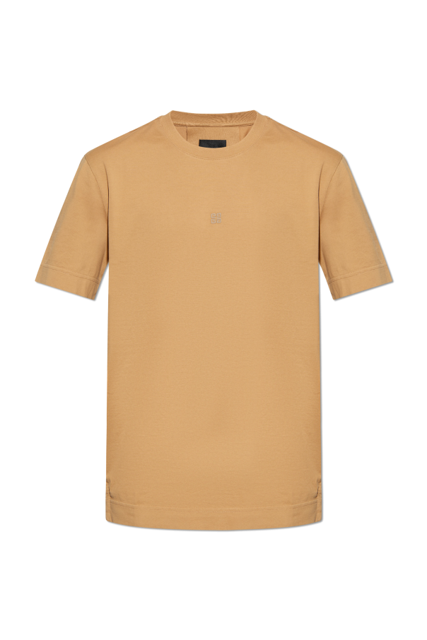 Givenchy Baumwoll-T-Shirt mit gesticktem Logo
