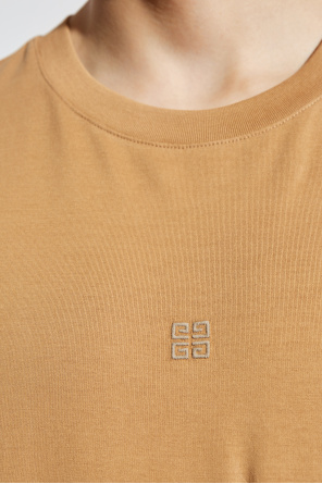 Givenchy Baumwoll-T-Shirt mit gesticktem Logo