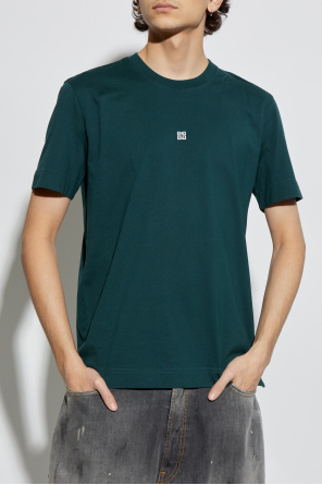 Givenchy Baumwoll-T-Shirt mit gesticktem Logo