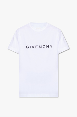 logo patched t shirt givenchy t shirt