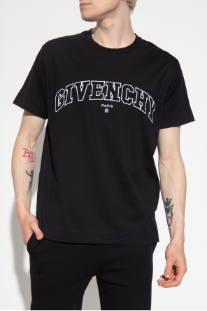 givenchy Camo Logo T-shirt