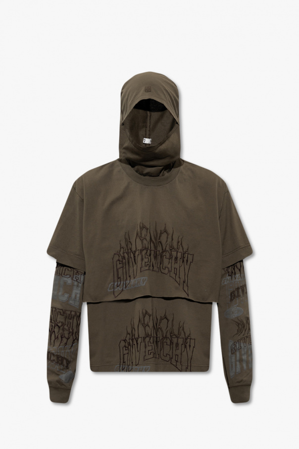 Givenchy Reversible T-shirt with balaclava