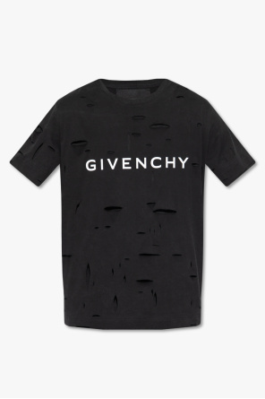 Givenchy mock-neck cotton T-shirt
