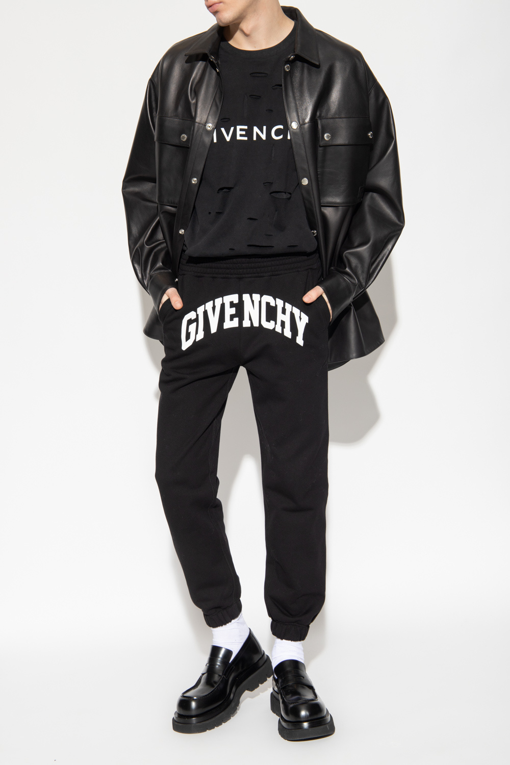 Givenchy givenchy print hi-top sneaker