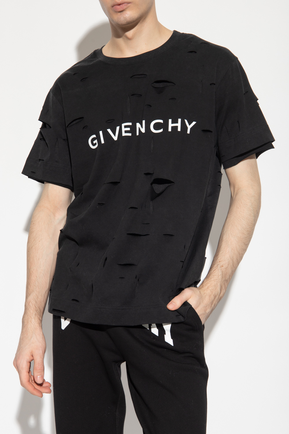 Givenchy givenchy print hi-top sneaker