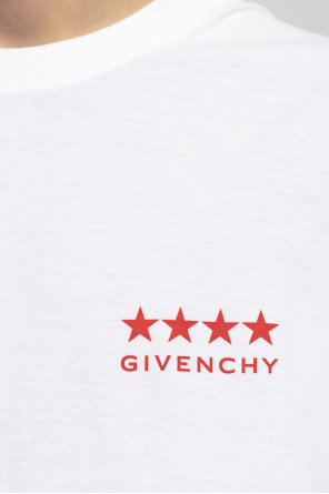 givenchy size T-shirt with logo
