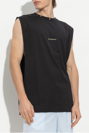 Givenchy Sleeveless T-shirt with logo