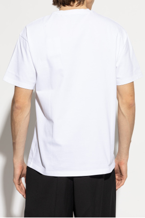Givenchy T-shirt z naszywką z logo