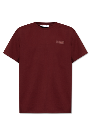 T-shirt with logo patch
