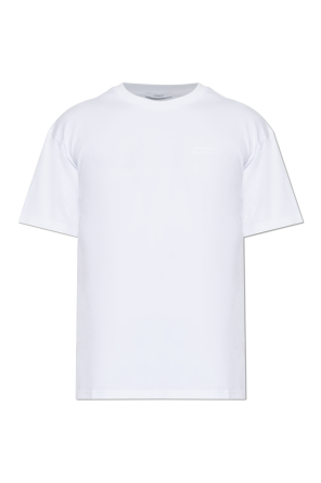 T-shirt with logo patch