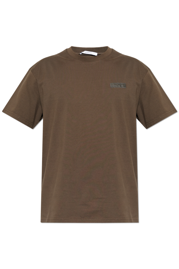 T-shirt with logo patch od Givenchy