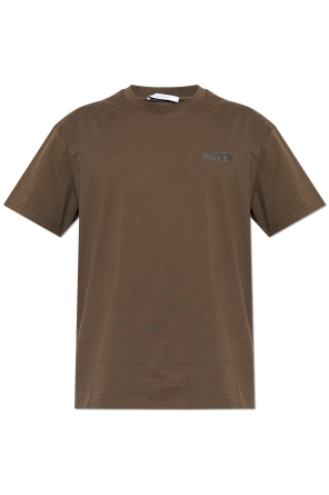 Camiseta con parche de logo