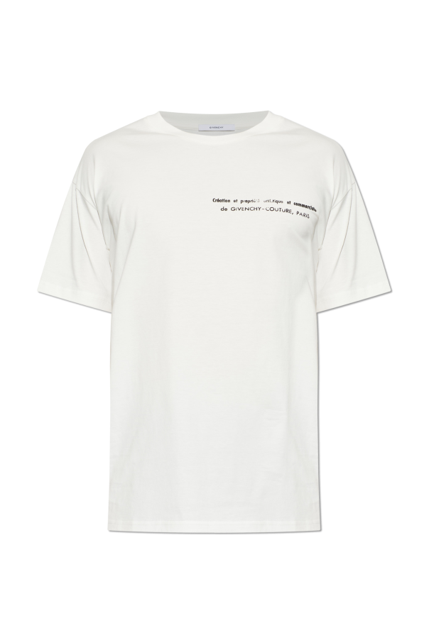 T-shirt with print od Givenchy