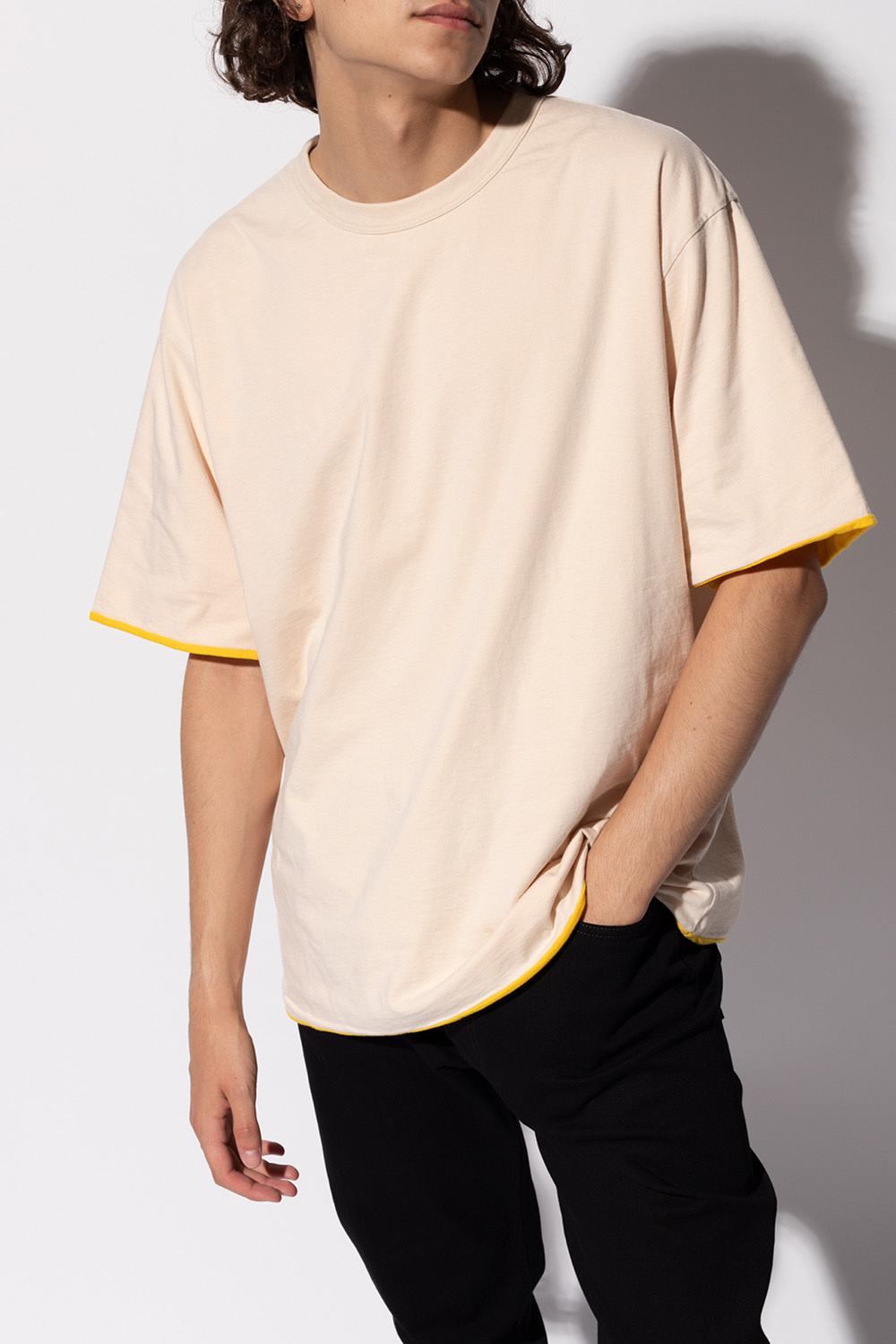 Ambush Short Sleeve Boxy Button Down Knitted Shirt