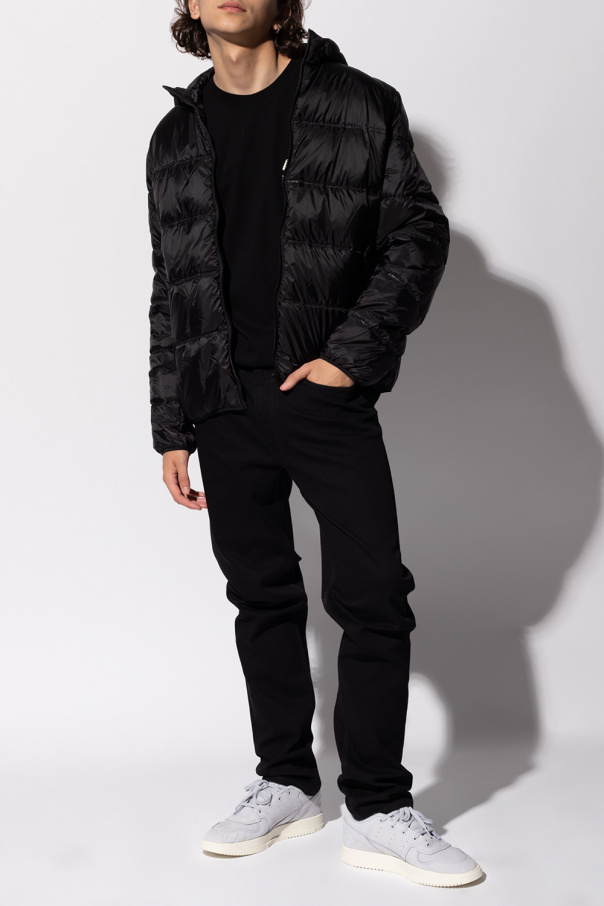 Ambush ERL KIDS quilted zipped puffer jacket