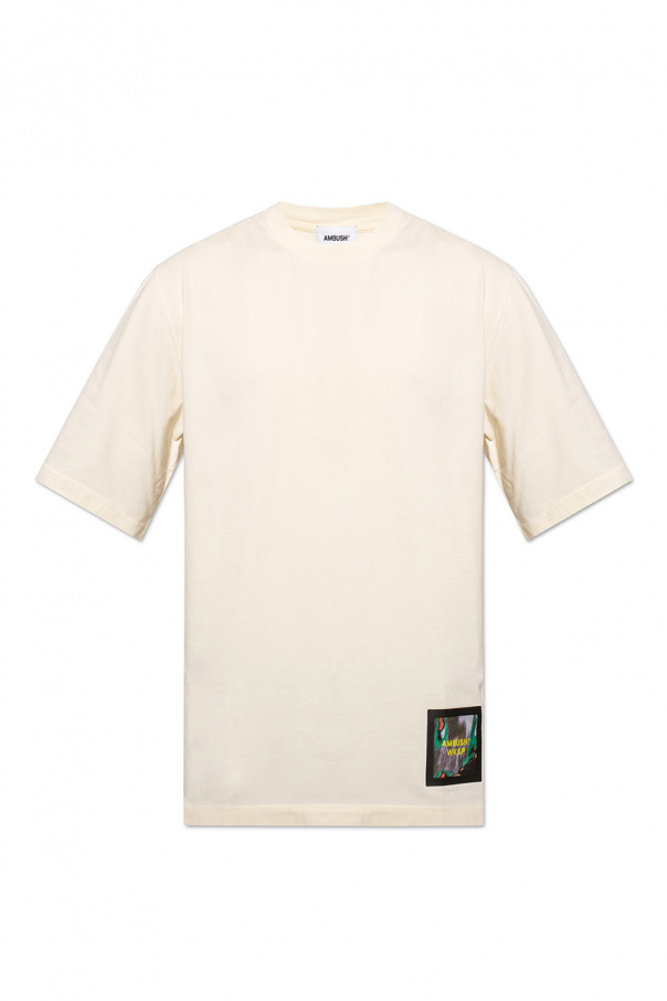 Ambush Short-Sleeved Standard Hem Relaxed Fit Floral Print Shirt