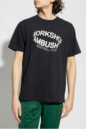 Ambush Cotton Rich Tipped Knitted Polo Shirt