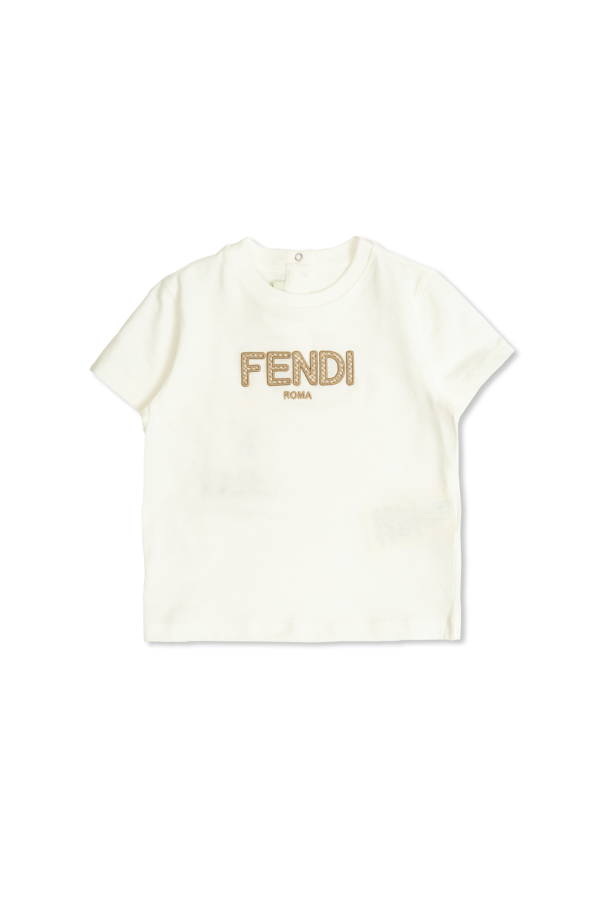 T-shirt with logo, zdjęcie 1 T-shirt with logo od Fendi Kids