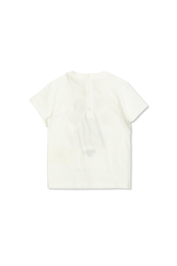 Fendi Kids Camiseta con estampado de colores