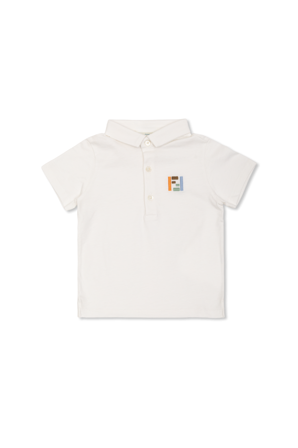 Polo with logo od Fendi Kids