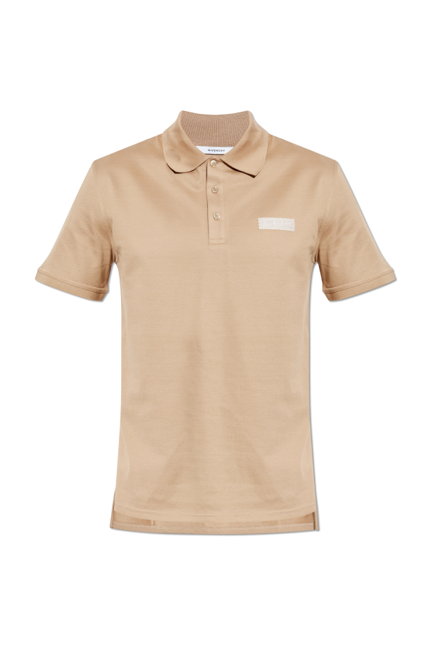 Polo with logo patch od Givenchy