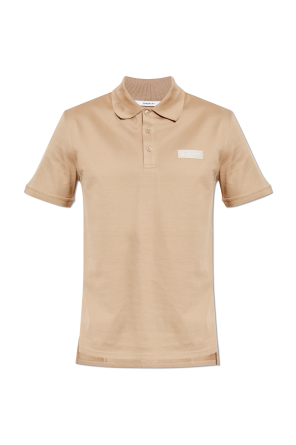 Polo con parche con logo