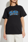 Ader Error BLACK T-shirt with logo