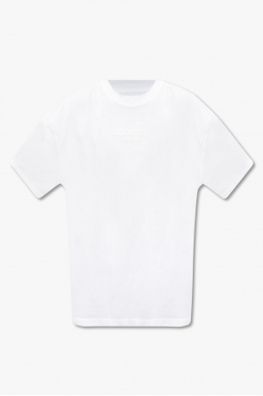 graphic DG logo-print silk shirt