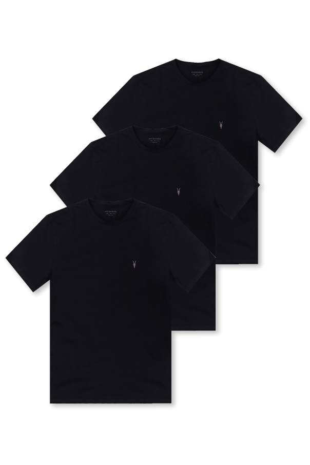 AllSaints Trójpak bawełnianych t-shirtów 'Brace'