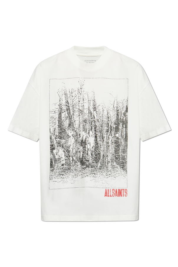 AllSaints Bracken print T-shirt