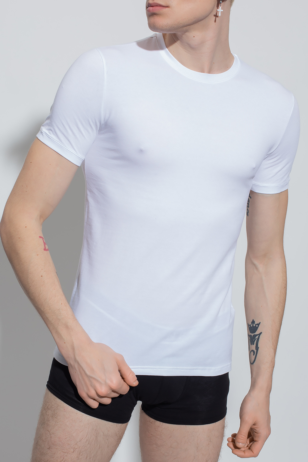 balmain Merino Cotton T-shirt