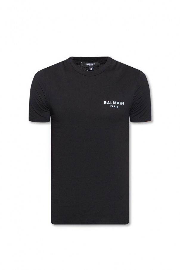 balmain almond-toe Cotton T-shirt